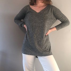 salt and pepper long sleeve small/medium